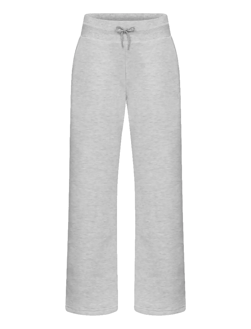 Röhnisch - Base Sweat Wide Pants - träningsbyxor - light grey melange - 1