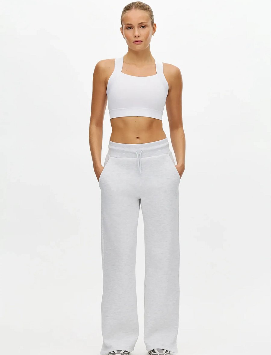 Röhnisch - Base Sweat Wide Pants - treeningpüksid - light grey melange - 0