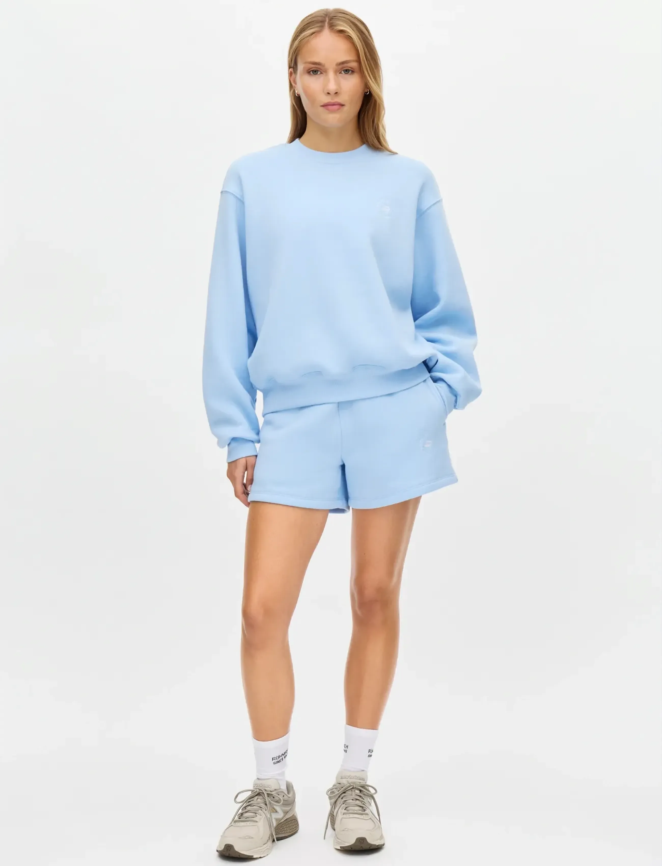 Röhnisch - Base Sweatshorts - bottoms - chambray blue - 2