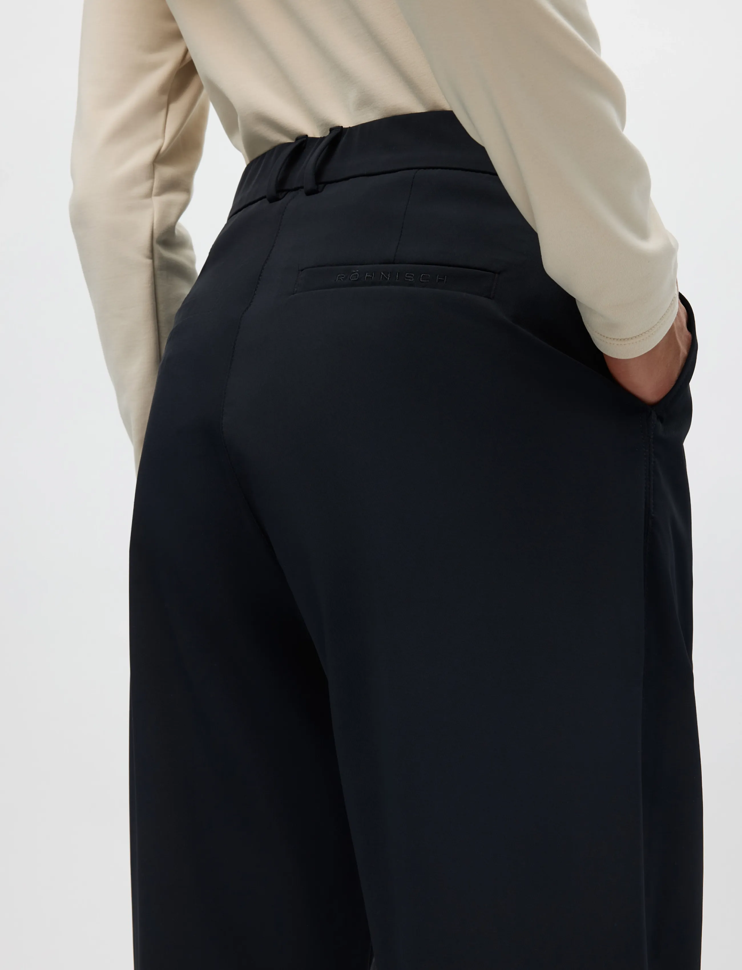Röhnisch - Elevate Pants - golfbyxor - black - 3