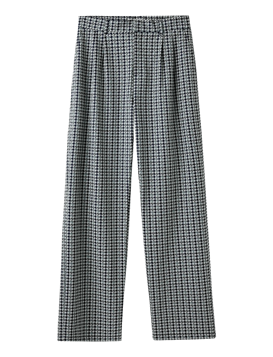 Röhnisch - Elevate Pants - golfhosen - navy houndstooth - 1