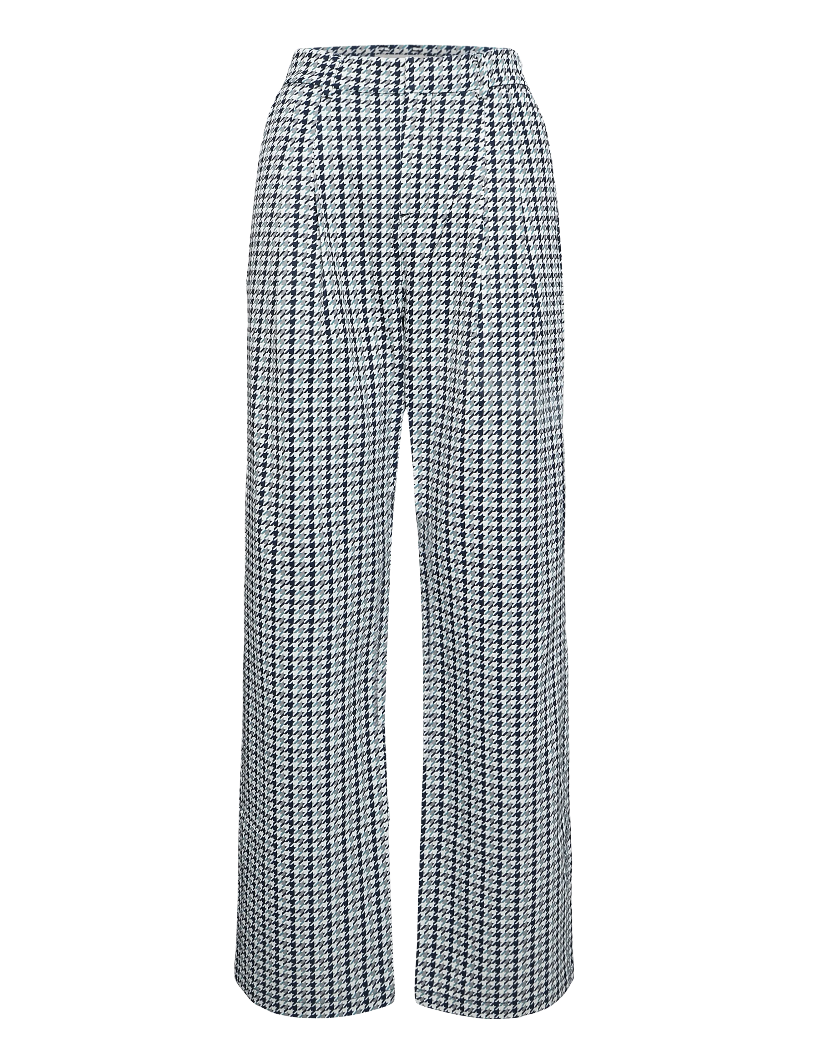 Röhnisch Elevate Pants - Röhnisch - NAVY HOUNDSTOOTH / blue