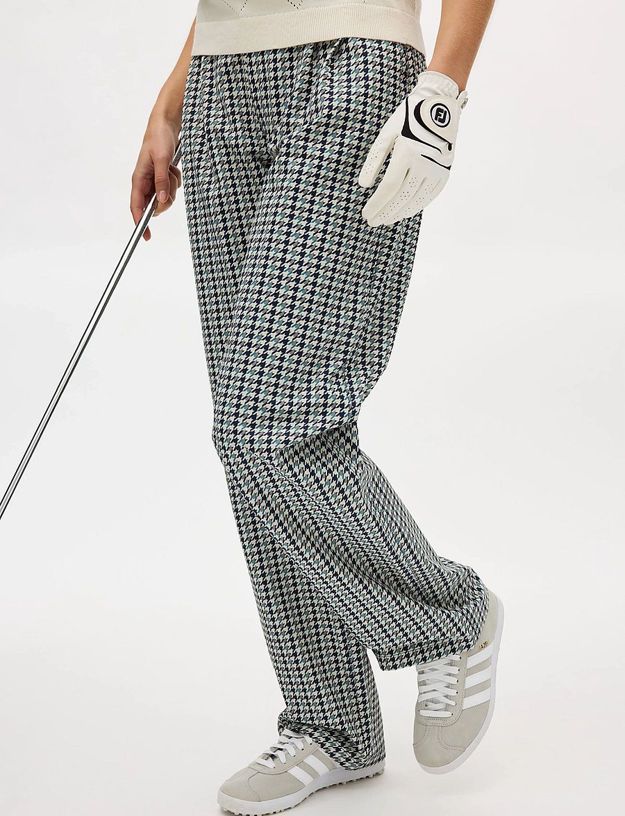 Röhnisch - Elevate Pants - golfhosen - navy houndstooth - 3