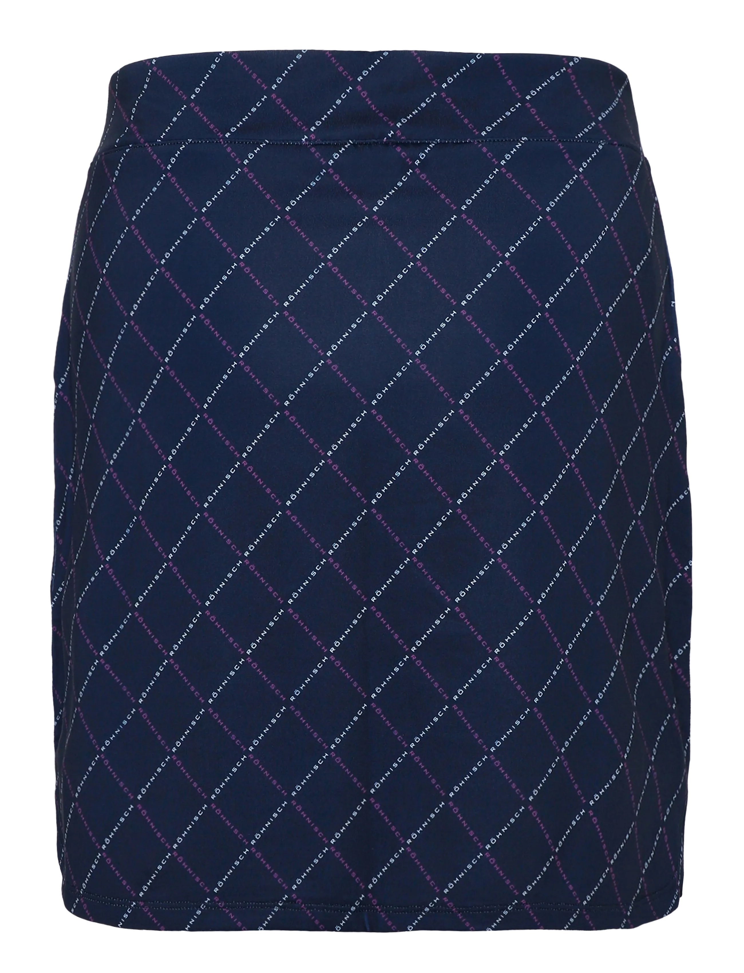 Röhnisch - Fore Long Skort - höstfynd - navy logo argyle - 1