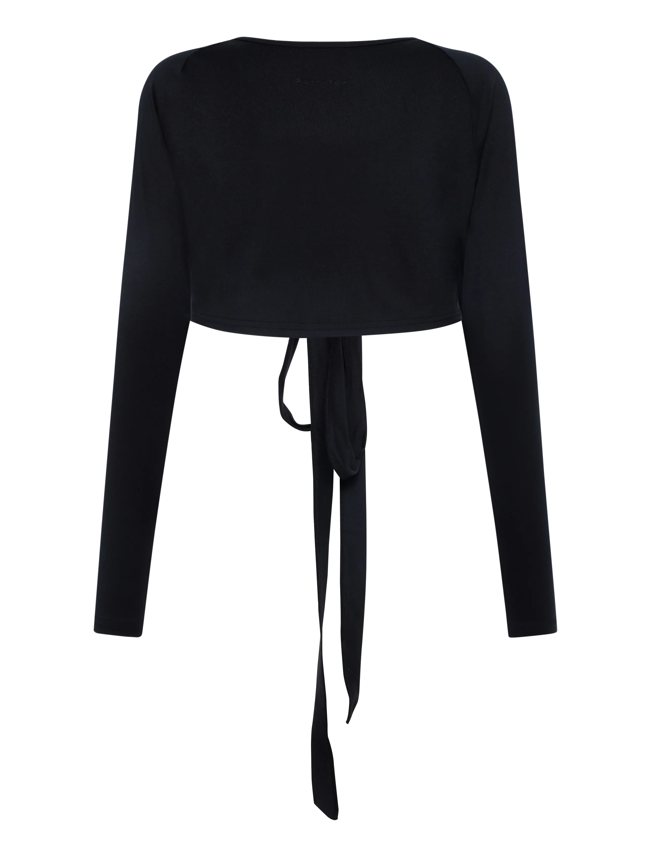 Röhnisch - Smoothflex Wrap Top - crop tops - black - 2