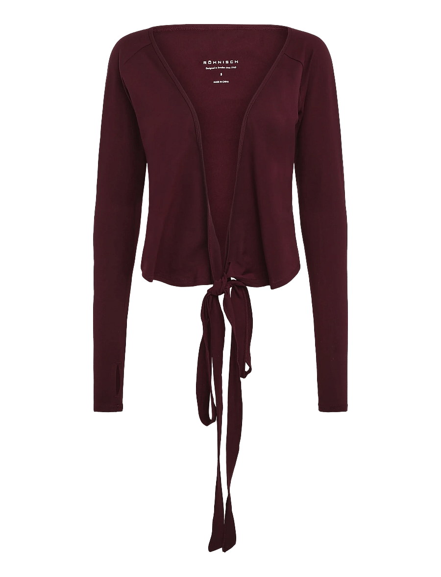 Röhnisch - Smoothflex Wrap Top - crop tops - winetasting - 1