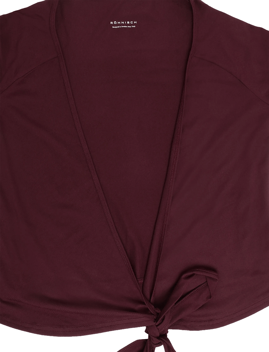 Röhnisch - Smoothflex Wrap Top - crop tops - winetasting - 5