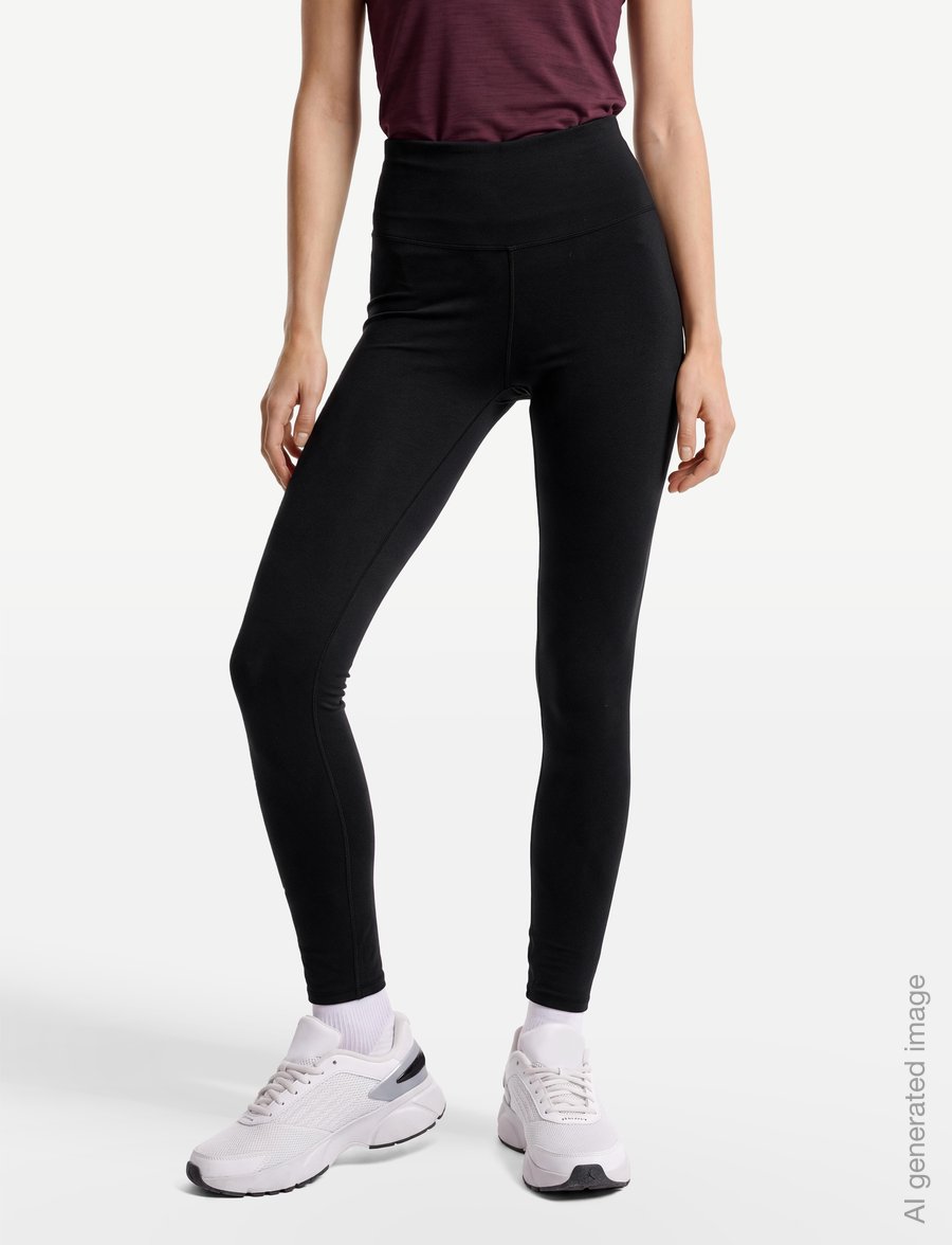 Röhnisch - Smoothflex HW Tights - täispikkus - black - 3