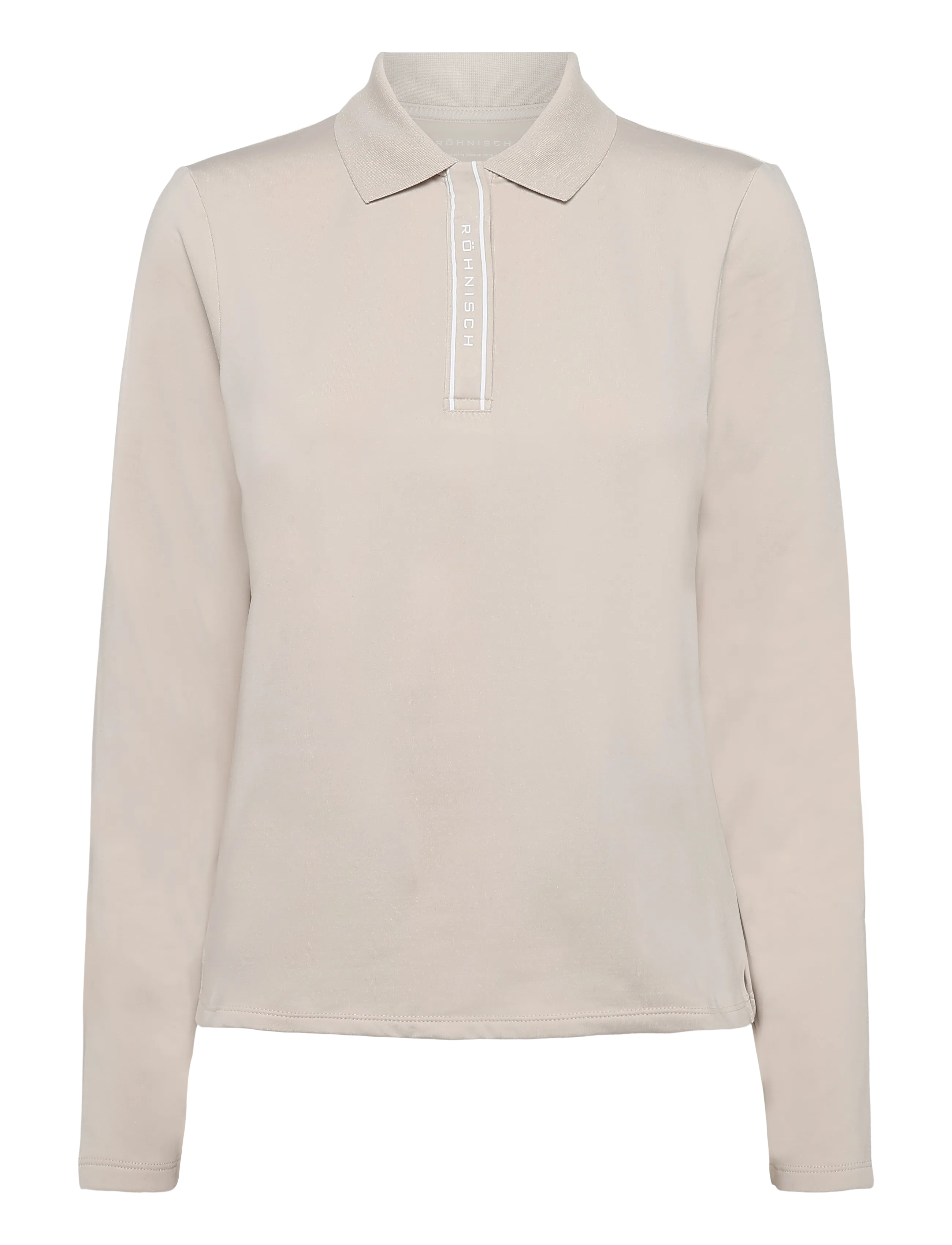 Röhnisch Warm Team Poloshirt - Oberteile - OATMEAL / beige