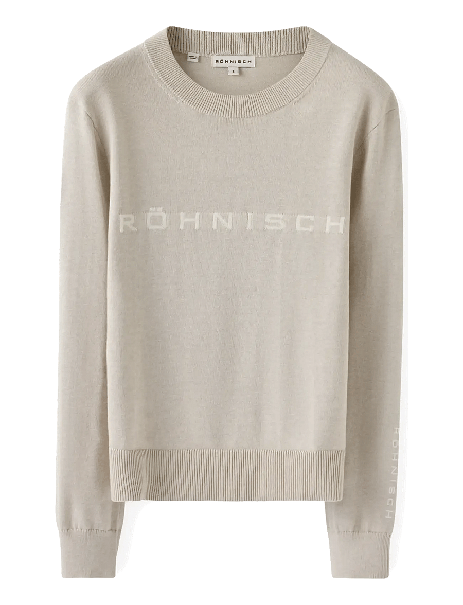 Röhnisch - Team Crewneck - sweatshirts - oatmeal - 0