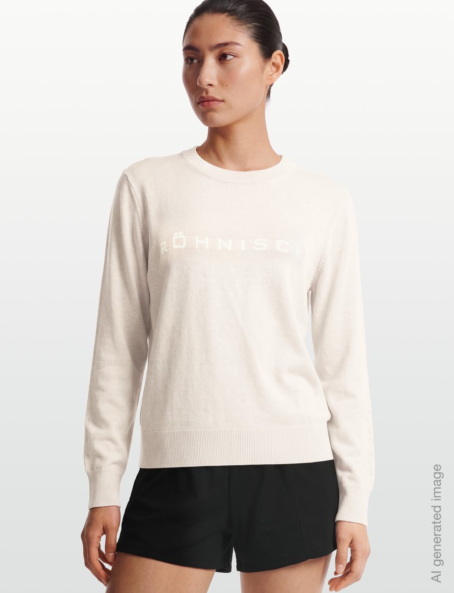 Röhnisch - Team Crewneck - sweatshirts - oatmeal - 3