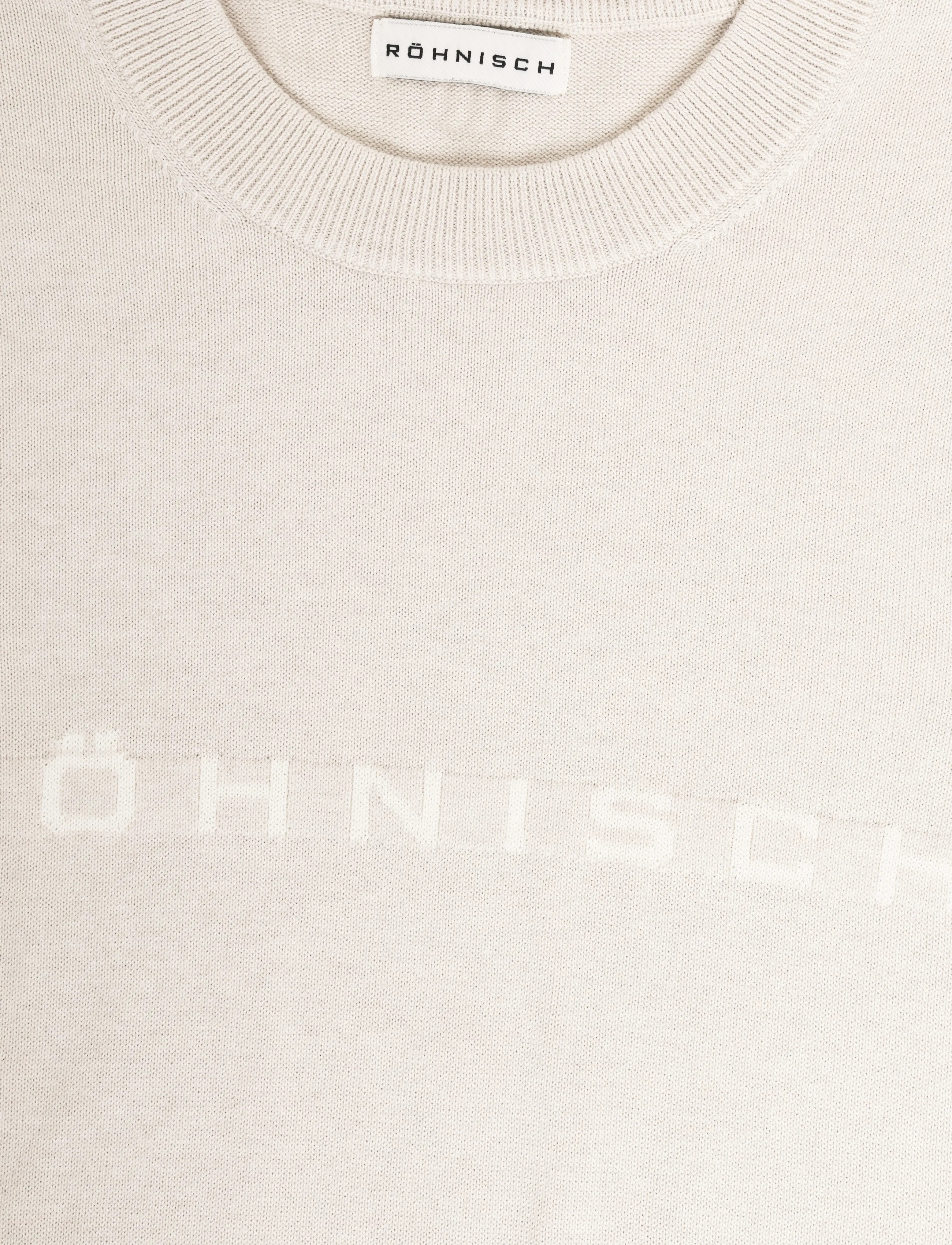 Röhnisch - Team Crewneck - höstfynd - oatmeal - 2
