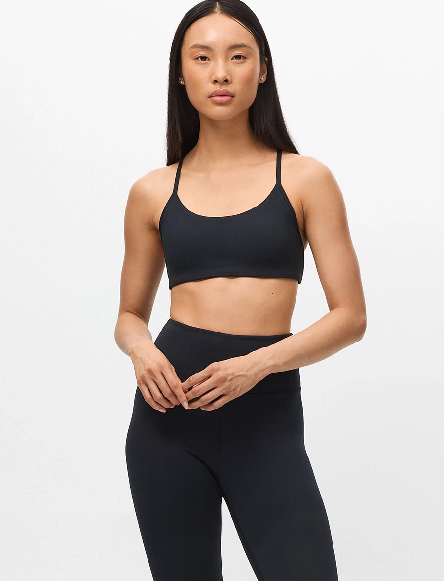 Röhnisch - Smoothflex Strap Sportsbra - sport bh:ar - black - 0