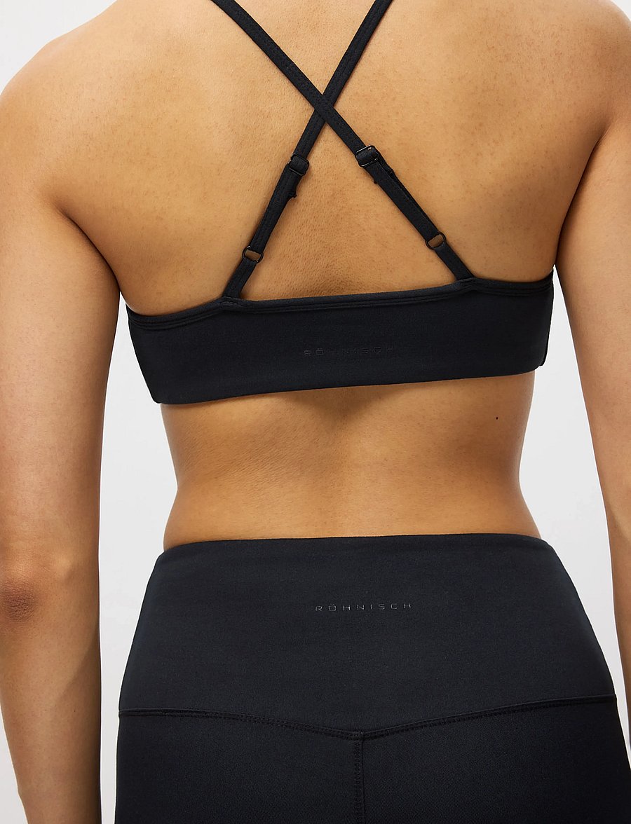 Röhnisch - Smoothflex Strap Sportsbra - sport bh:ar - black - 2