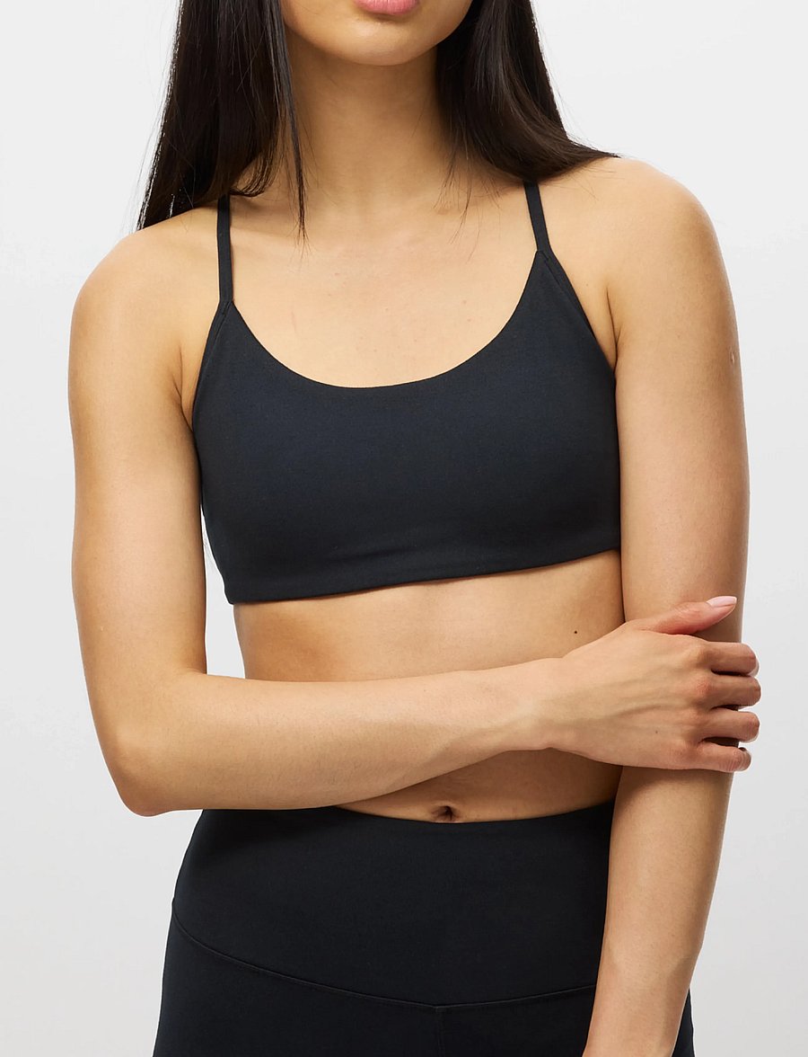 Röhnisch - Smoothflex Strap Sportsbra - sport bh:ar - black - 3