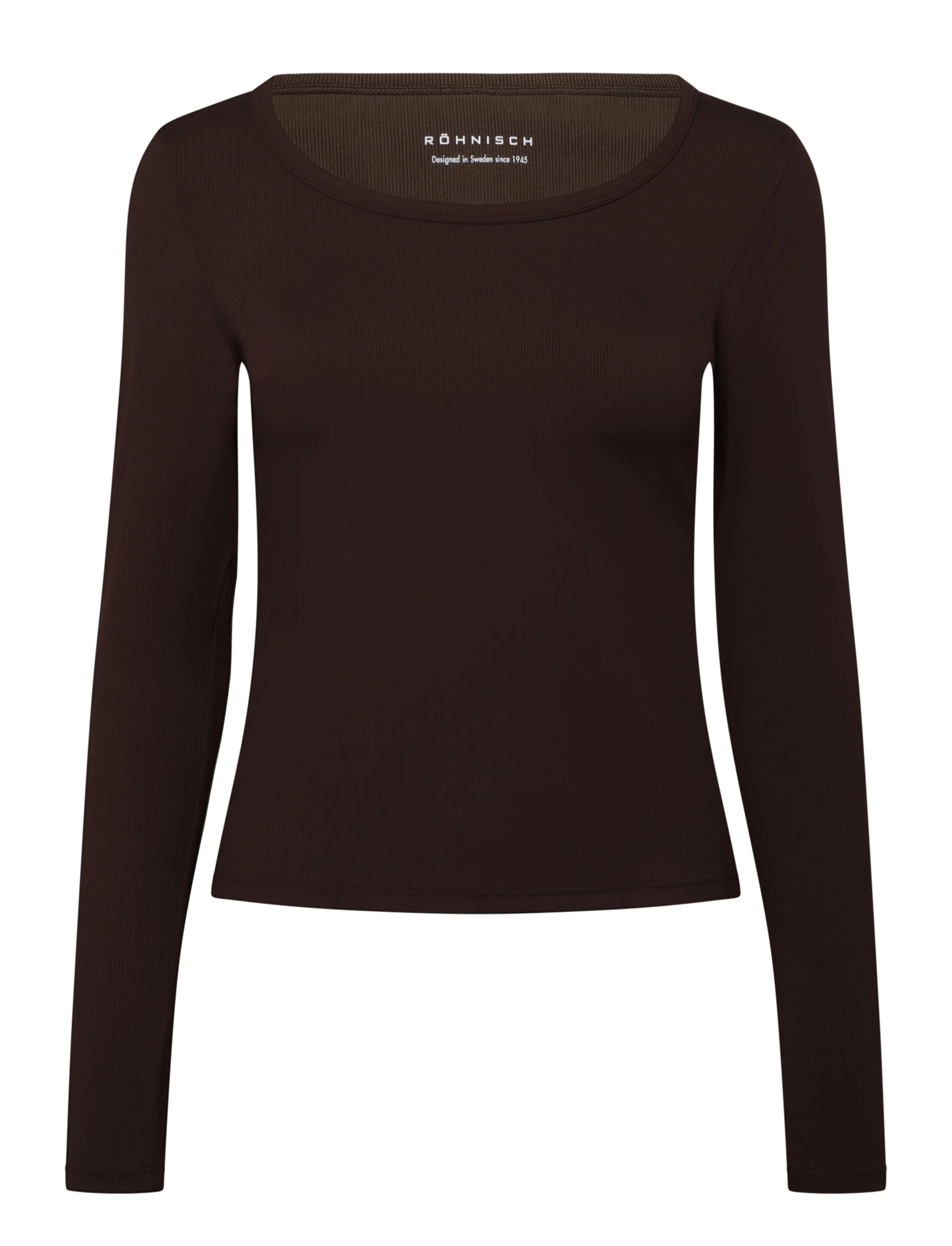 Röhnisch Rib Drymotion LS - Kleidung - JAVA / brown