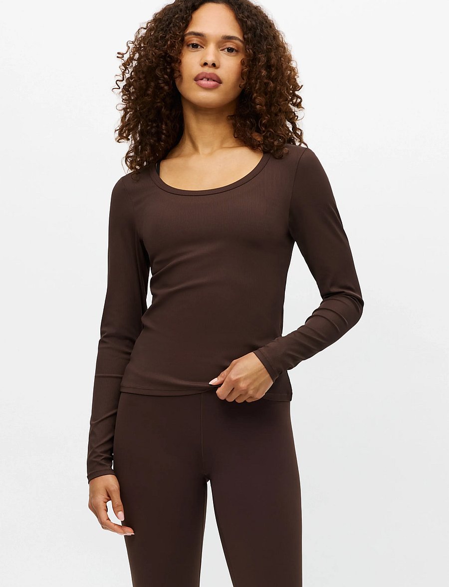 Röhnisch - Rib Drymotion LS - långärmade tröjor - java - 0