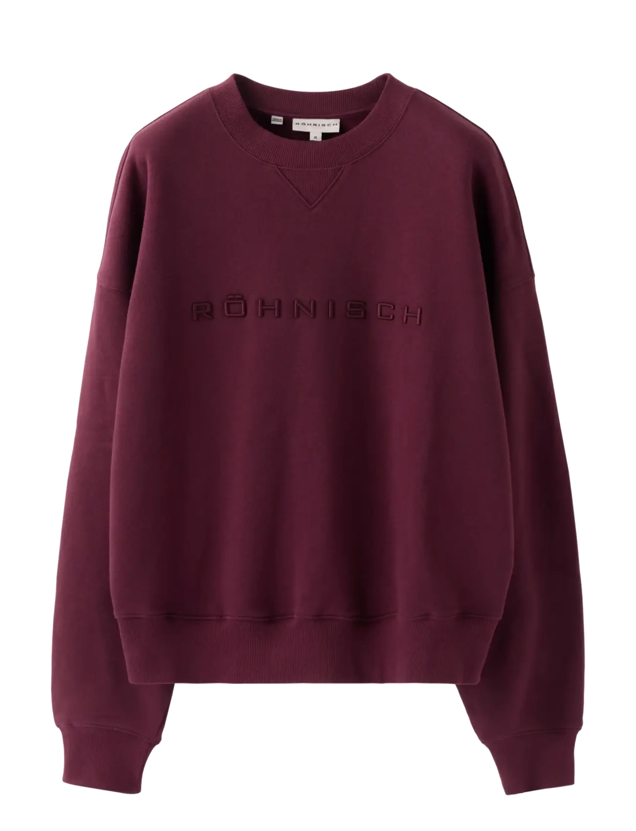 Röhnisch Rohnisch Sweatshirt - Röhnisch - WINETASTING / burgundy