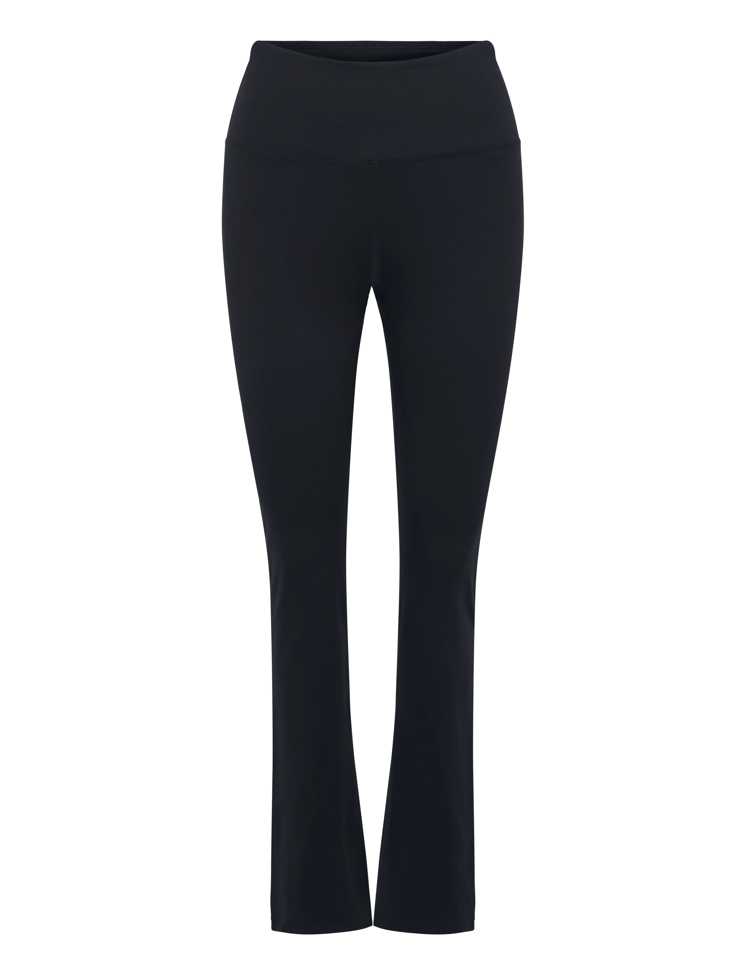 Röhnisch Smoothflex Flare HW Tights - Treeningretuusid - BLACK / black