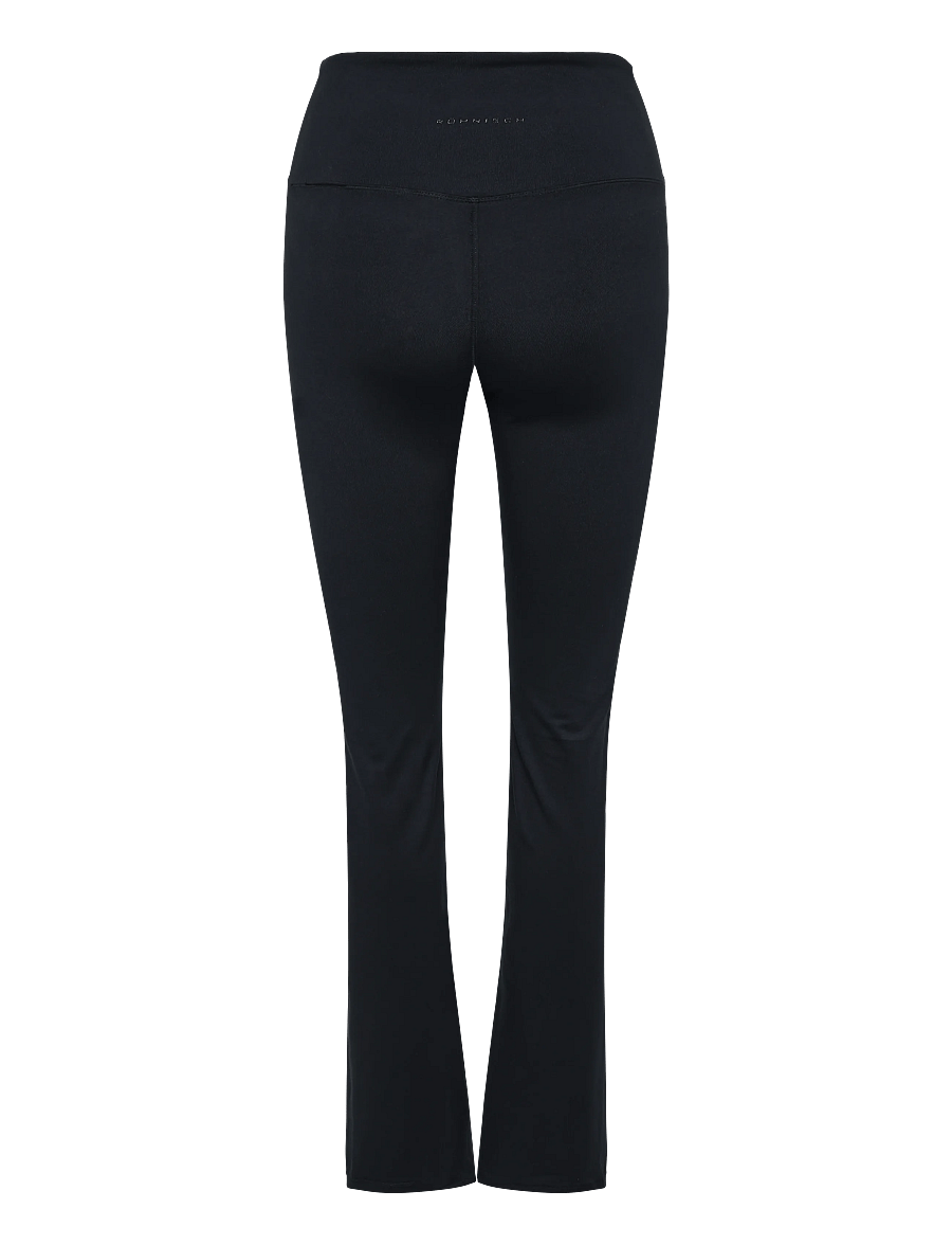 Röhnisch - Smoothflex Flare HW Tights - treeningretuusid - black - 2