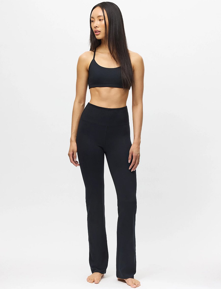 Röhnisch - Smoothflex Flare HW Tights - treeningretuusid - black - 0
