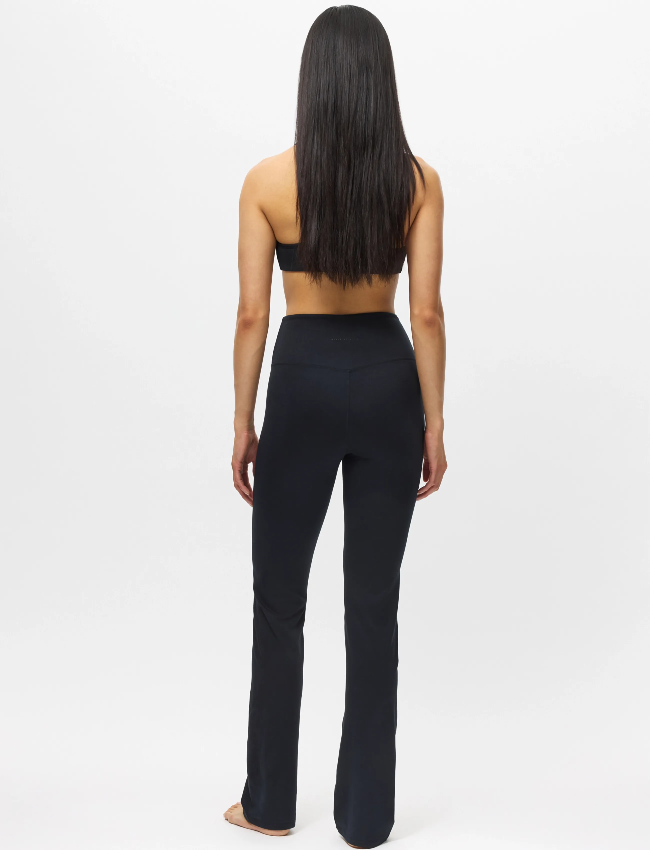 Röhnisch - Smoothflex Flare HW Tights - treeningretuusid - black - 4
