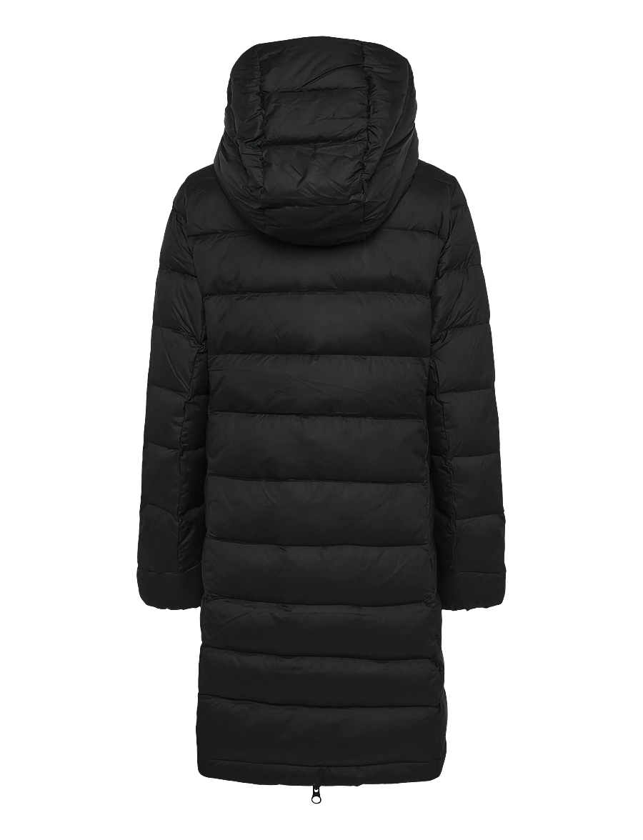Röhnisch - Nano Down Mid Coat - sulejoped ja voodriga joped - black - 2