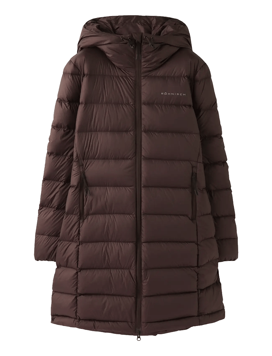 Röhnisch - Nano Down Mid Coat - dunjackor - java - 1