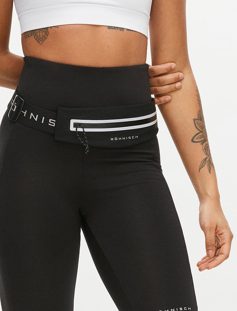 Röhnisch - Issa Expandable Running Belt - bėgimo įranga - black - 0