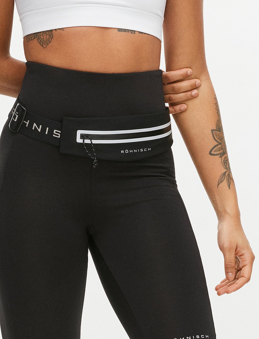 Röhnisch - Issa Expandable Running Belt - Équipement de course à pied - black - 0