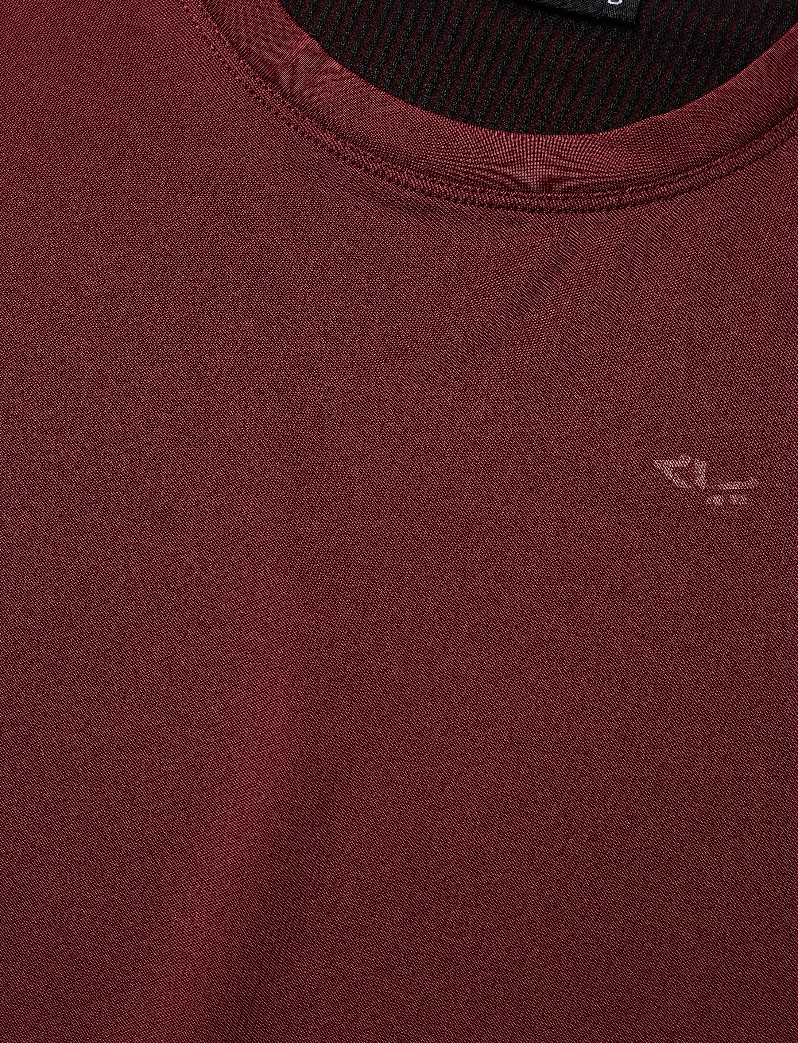 Röhnisch - Mesh Back Tee - burgundy - 2