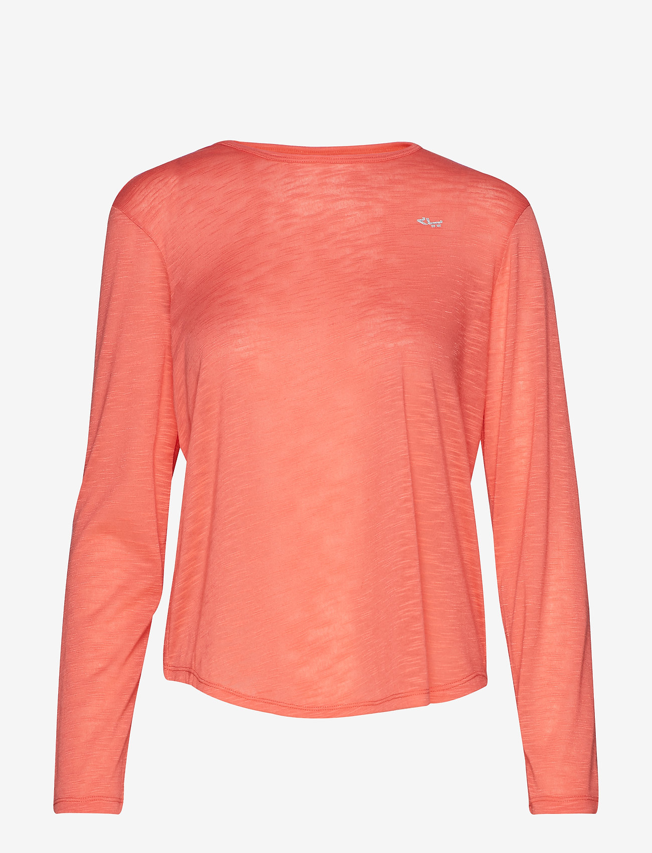 Röhnisch - Sheer Long Sleeve Top - coral - 0