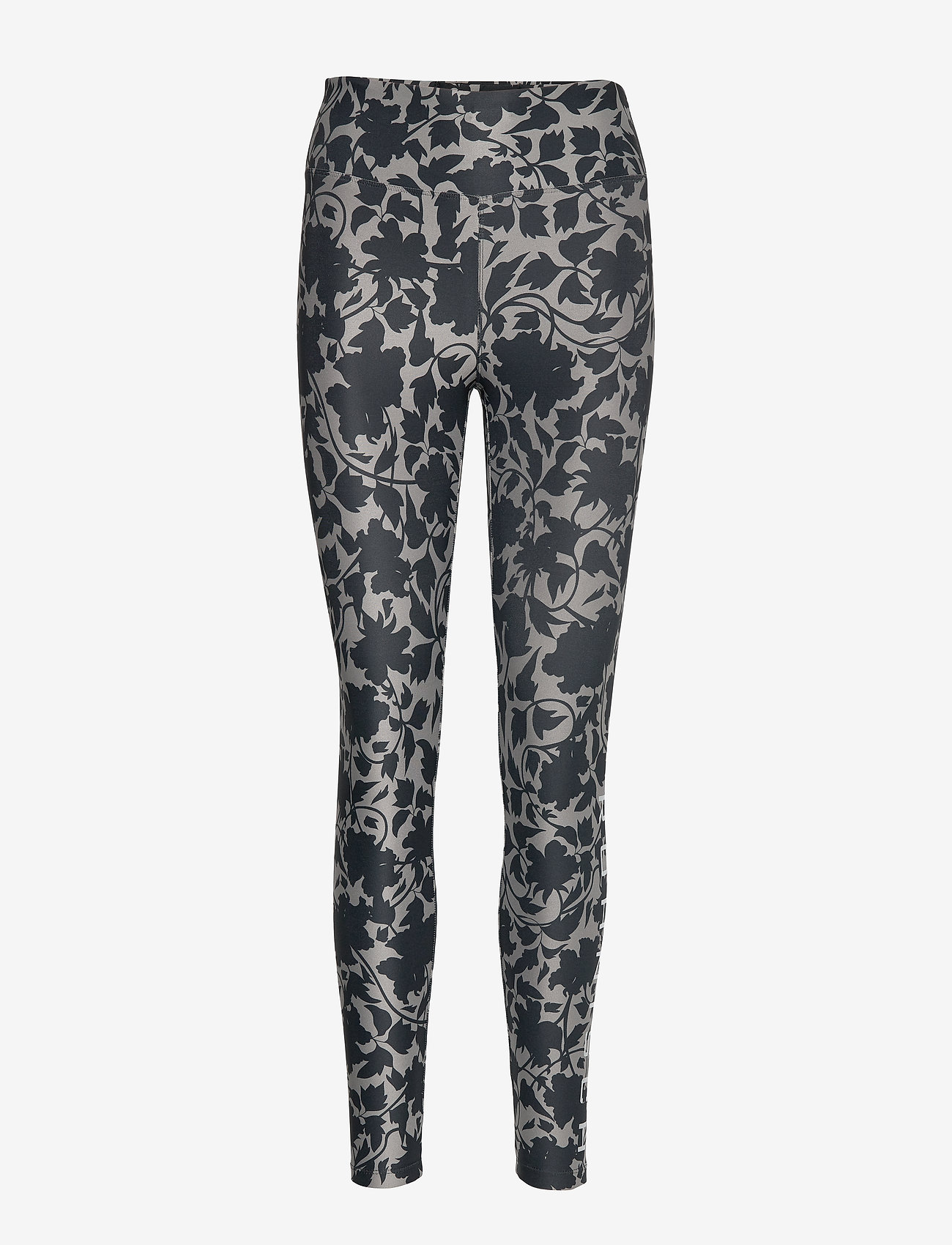 Röhnisch - Flattering Printed Tights - dk greige blocked flower - 0