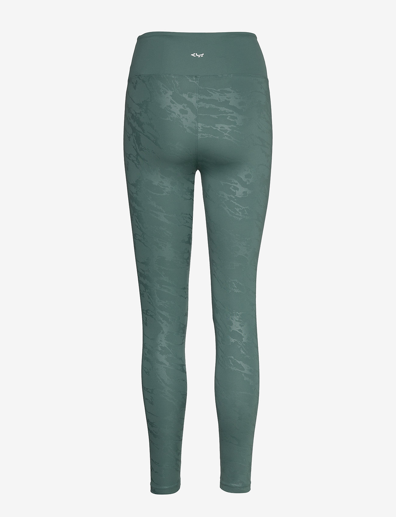 Röhnisch - Gloss Effect Tights - embossed green stream - 1