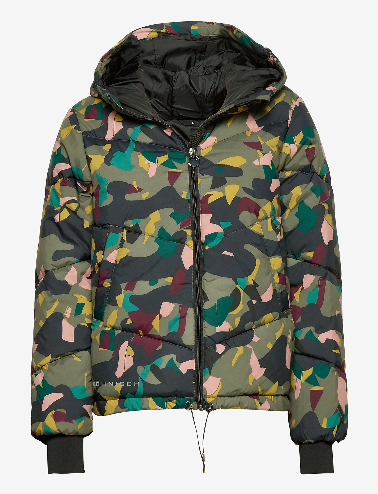Alba Puffer Jacket - DUSTY CAMO