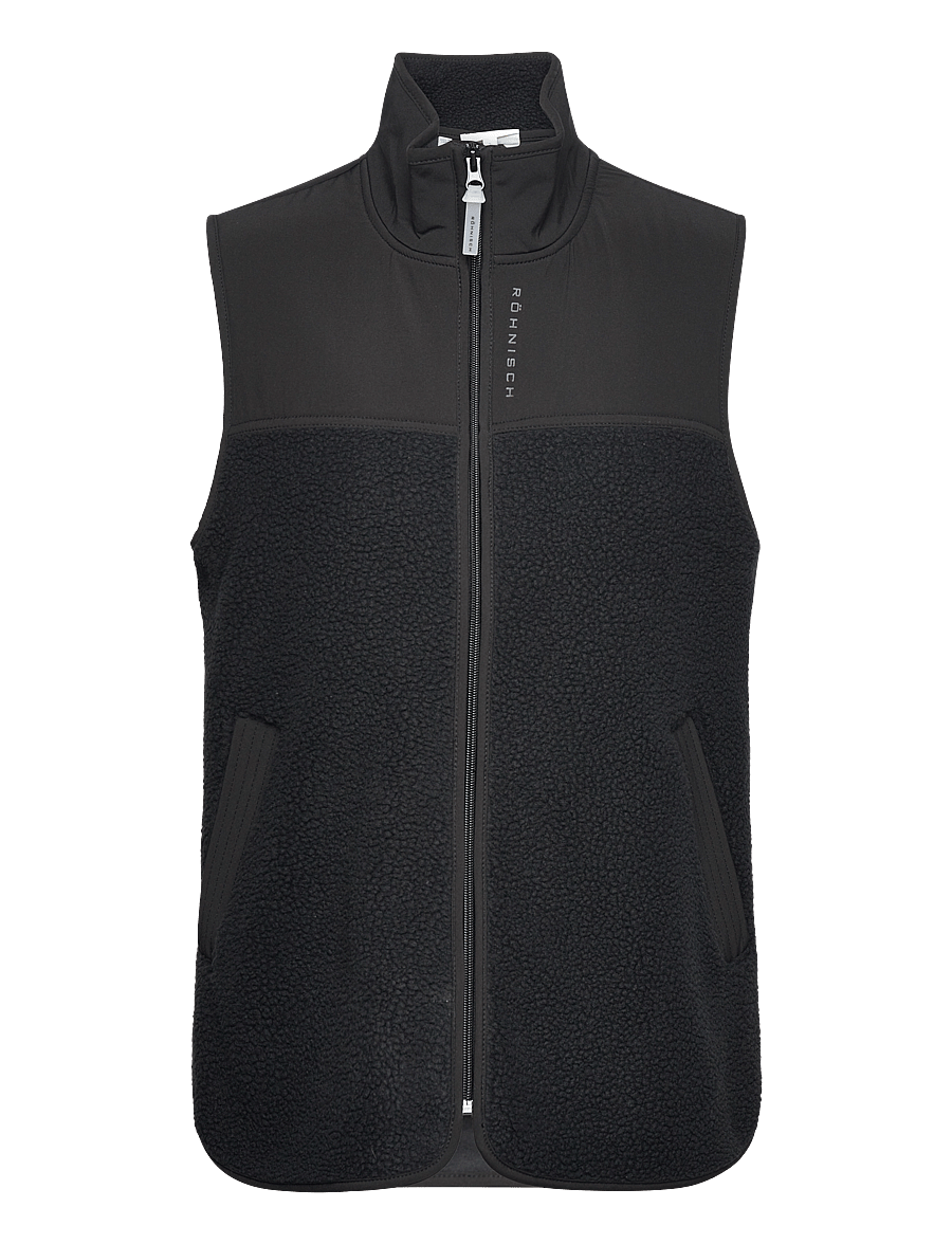Röhnisch - Phoebe Vest - ytterkläder - black - 1
