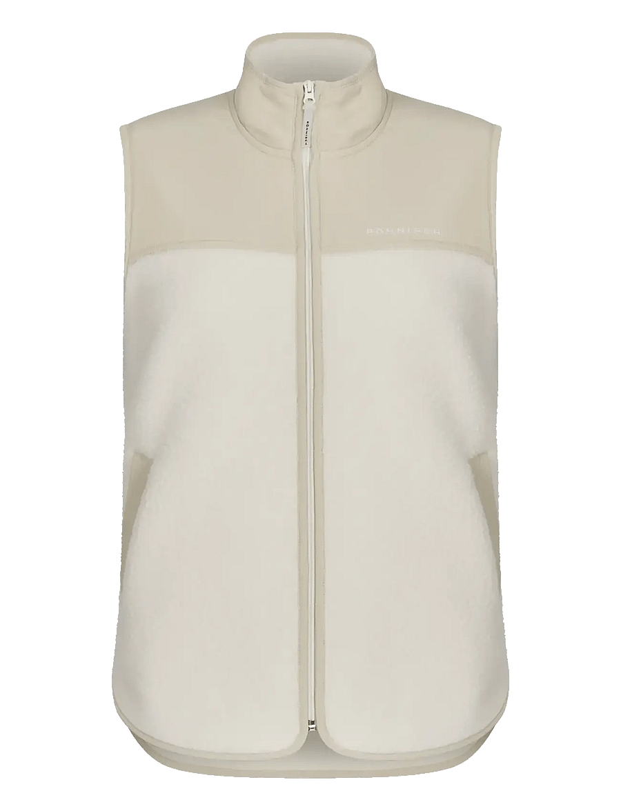 Röhnisch - Phoebe Vest - ulkovaatteet - peyote beige - 1