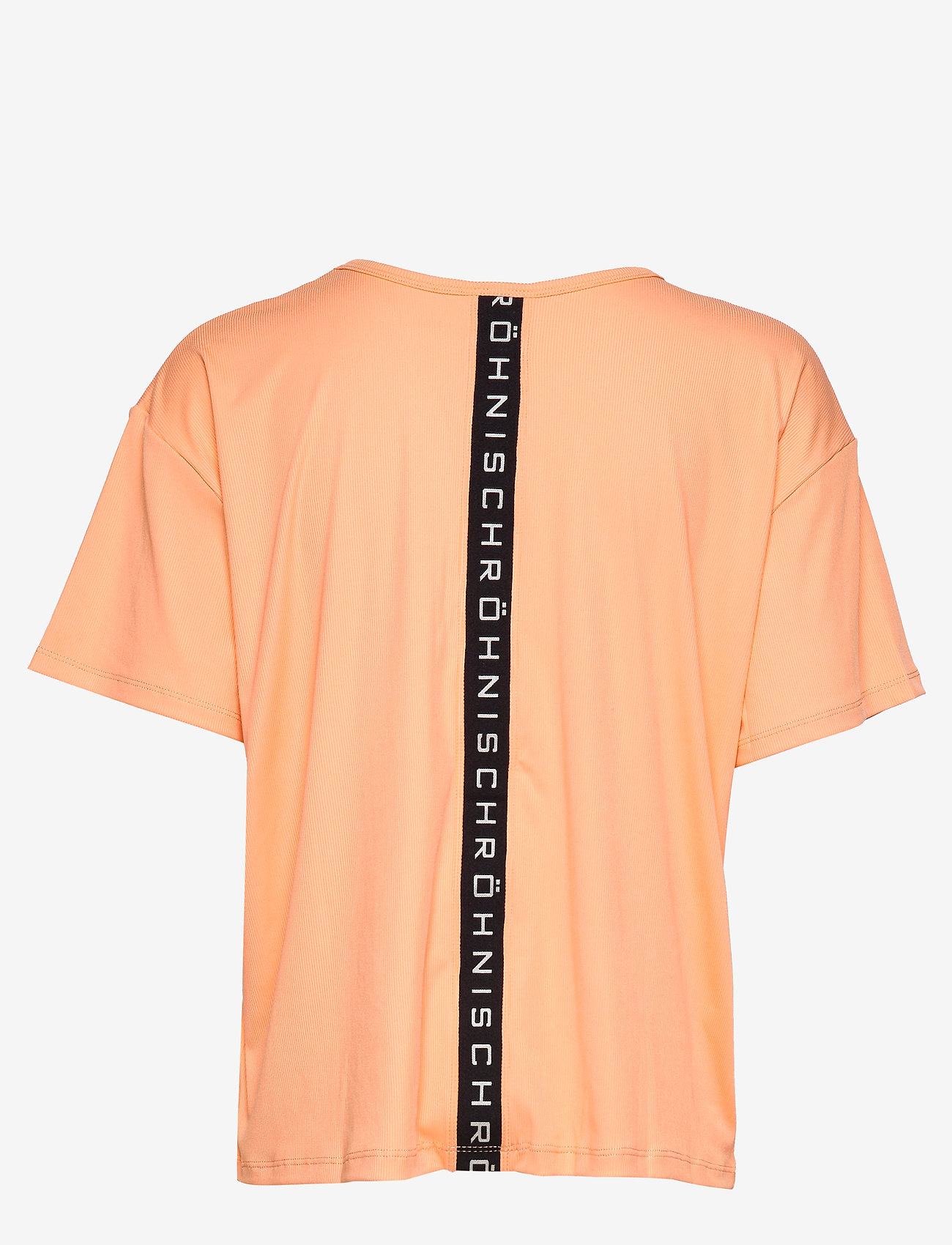 Röhnisch - Logo Ribbed Tee - cantaloupe - 1