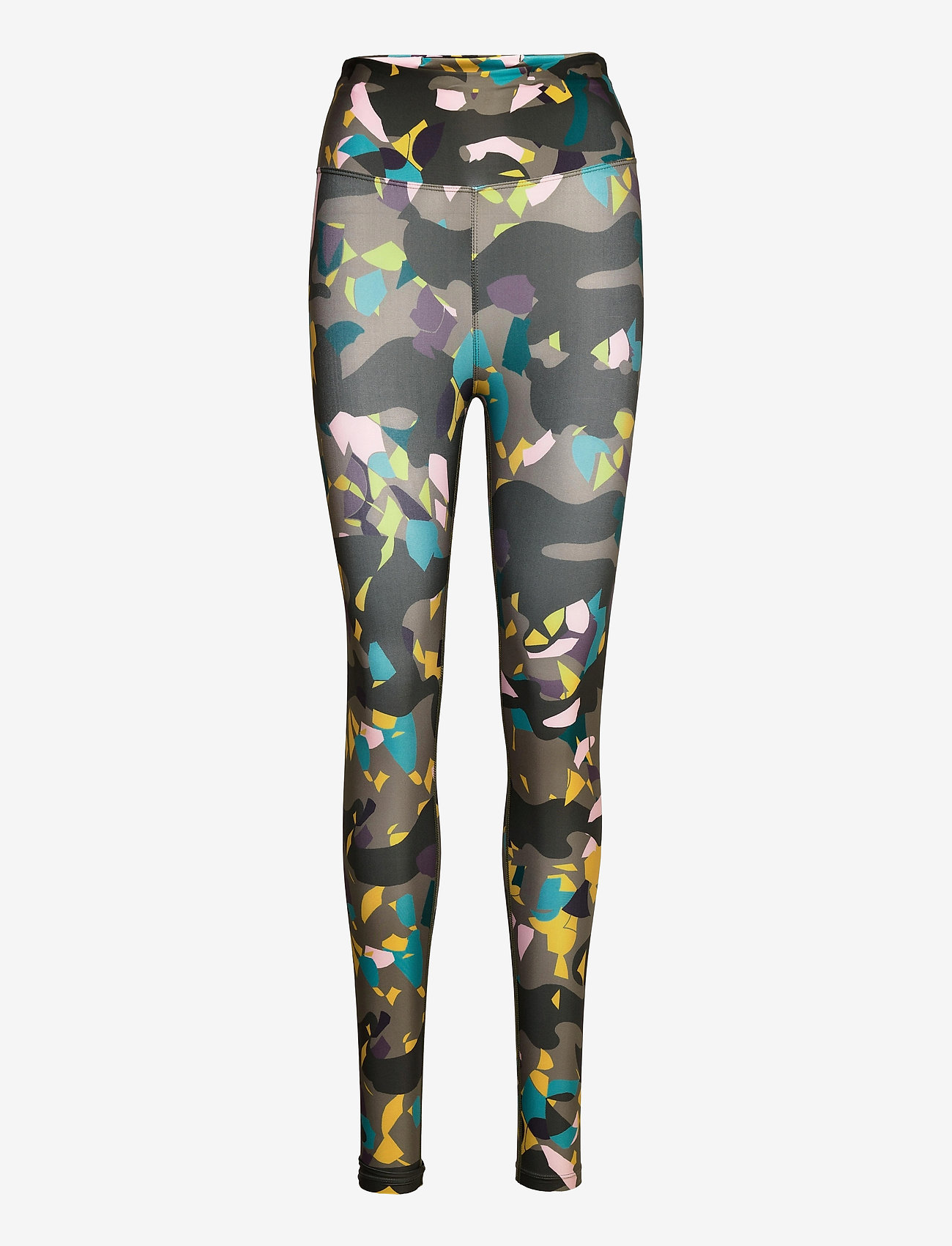 Röhnisch - Flattering Esme Printed Tights - dusty camo - 0
