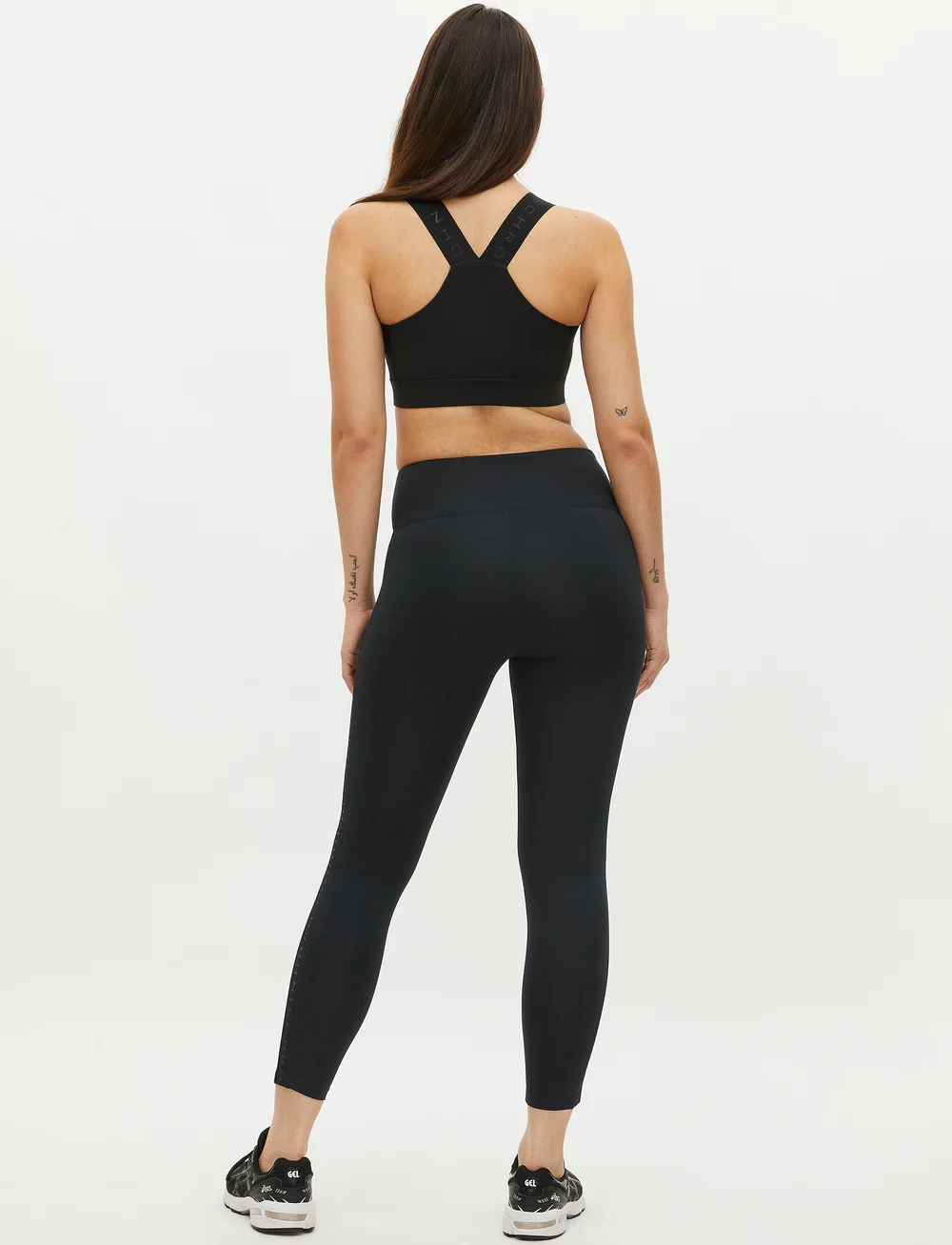 Röhnisch - Kay High Waist Tights - full längd - black/black - 5