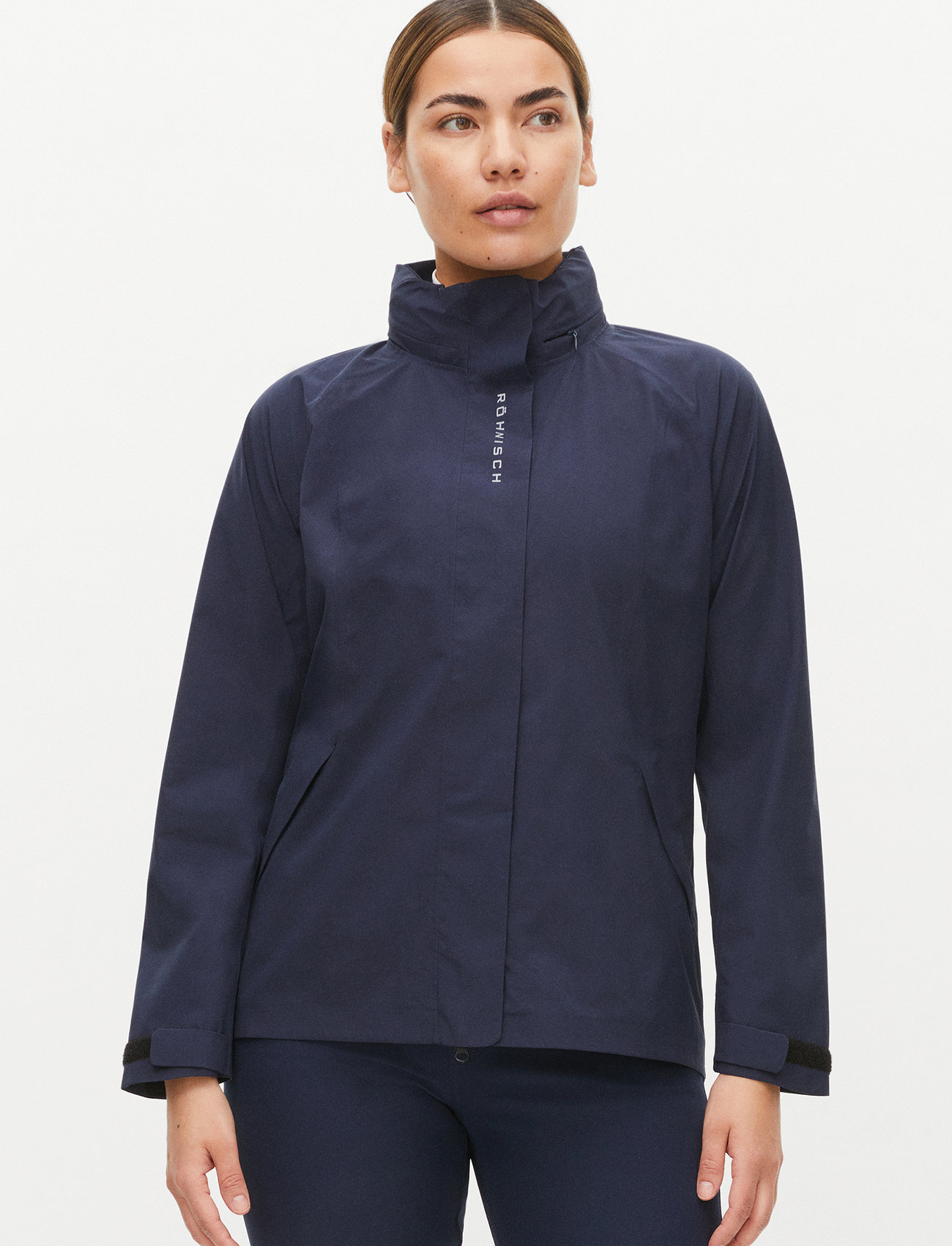 Röhnisch - Storm Rain Jacket - outdoor & rain jackets - navy - 0