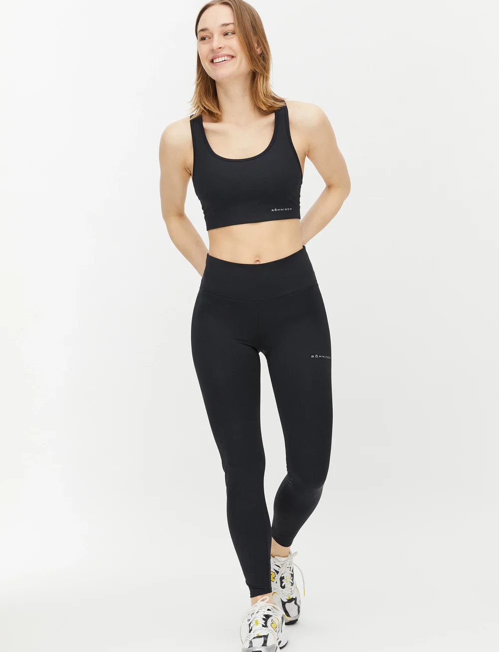 Röhnisch - Shape High Waist Tights - full längd - black - 0