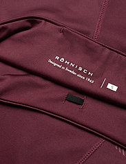 Röhnisch - Logo Stripe Tights - running & training tights - blackberry - 3
