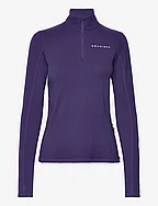 Light Thermo Half Zip - BLACKCURRANT