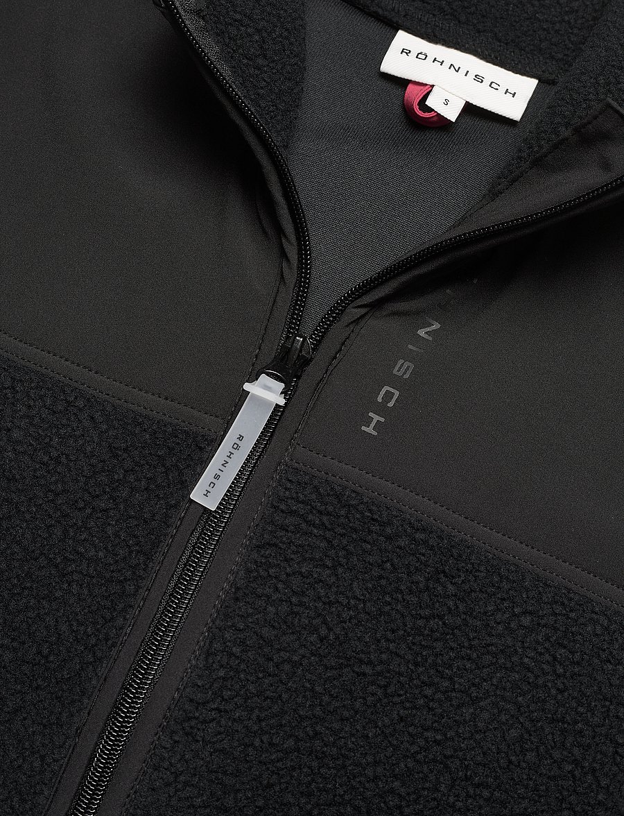 Röhnisch - Phoebe Pile Jacket - Överdelar - black - 4