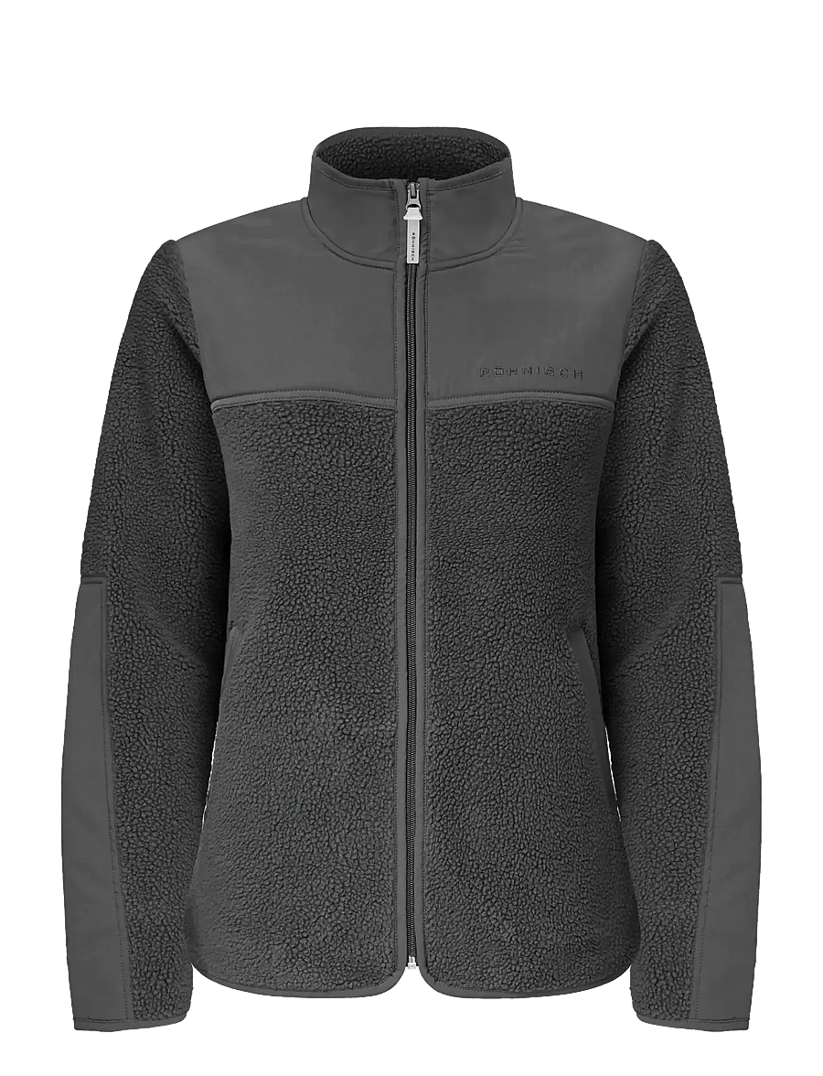 Röhnisch - Phoebe Pile Jacket - Överdelar - dark shadow - 1