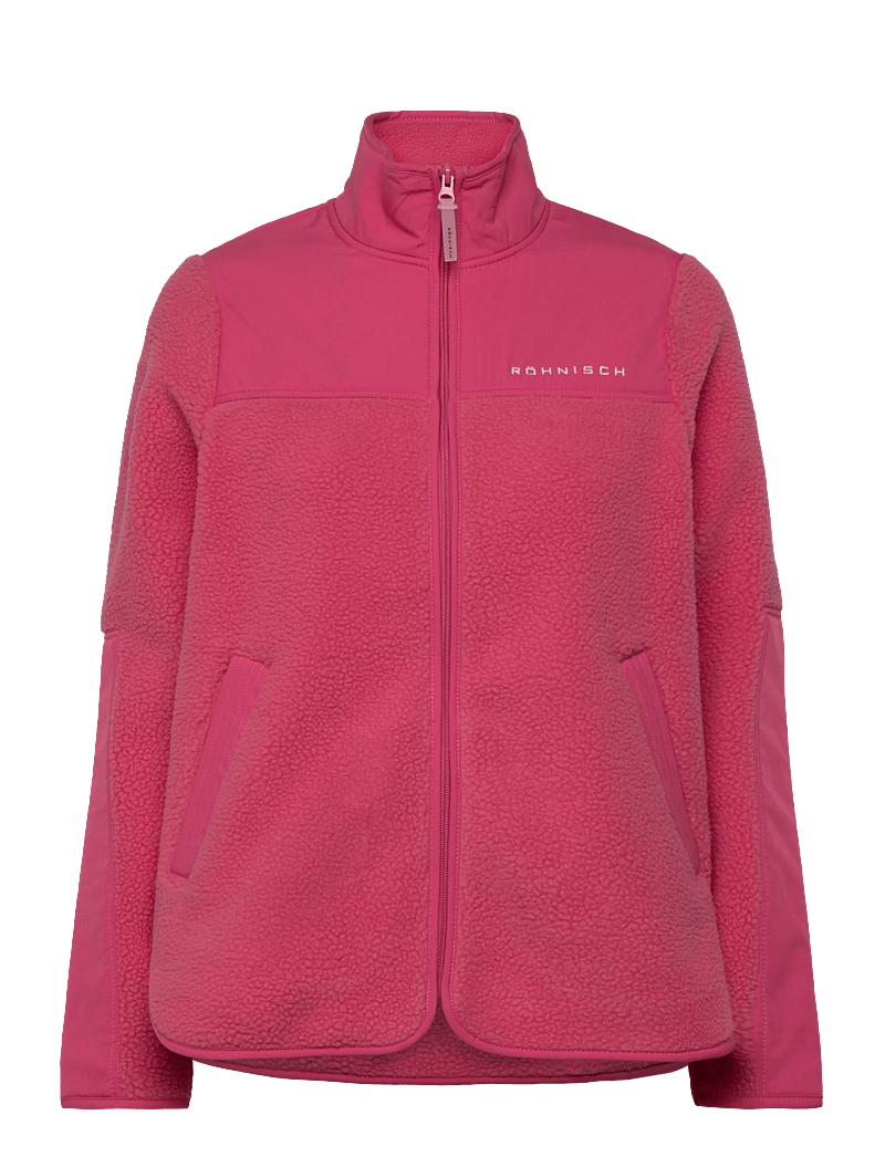 Röhnisch - Phoebe Pile Jacket - oberteile - fruit dove - 1