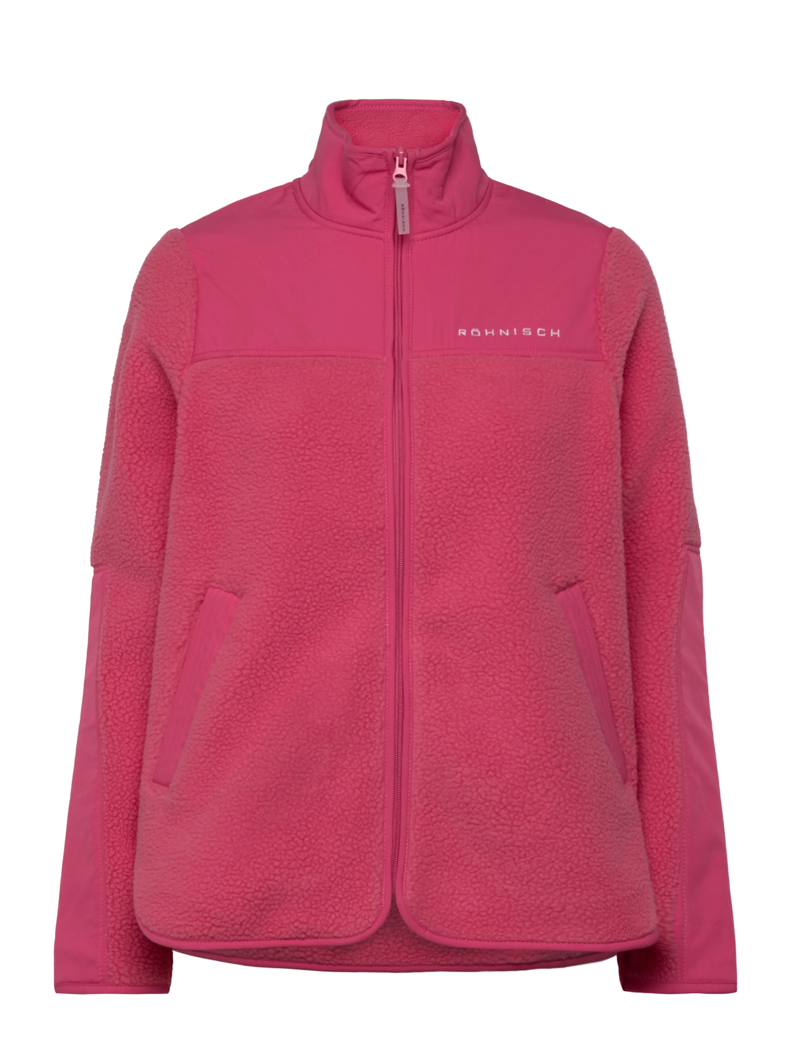 Röhnisch Phoebe Pile Jacket - Clothing - FRUIT DOVE / pink/rose