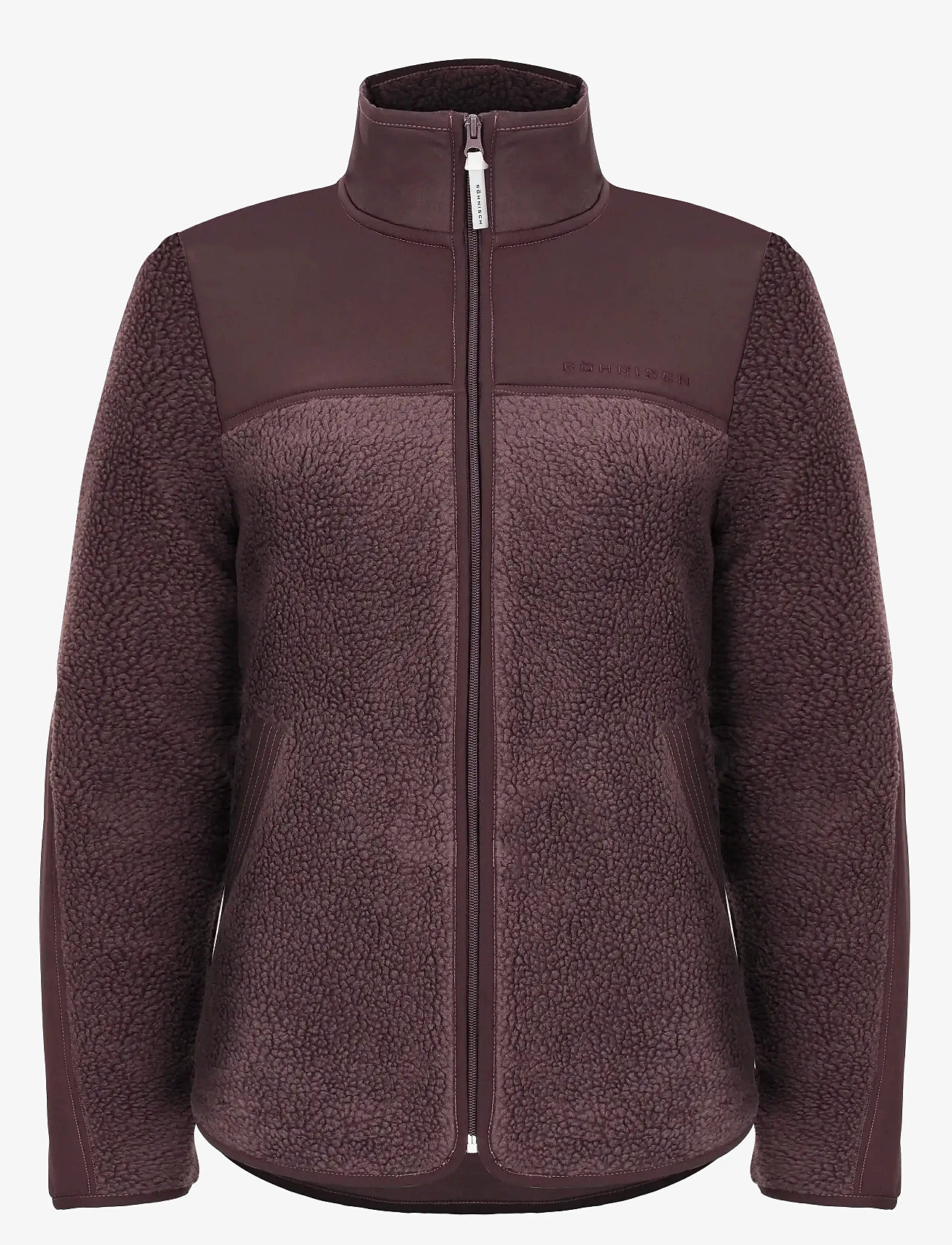 Röhnisch - Phoebe Pile Jacket - midlayer-jakker - huckleberry - 0