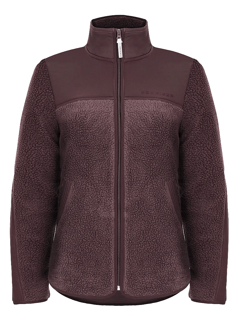 Röhnisch - Phoebe Pile Jacket - Överdelar - huckleberry - 1